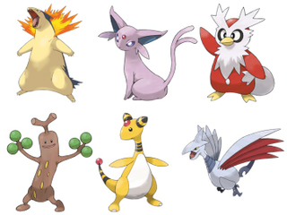 Hall of Famers: Typhlosion was at Lv. 81, I had tried to get an Umbreon, Delibird was my second best at Lv. 42, Sudowoodo was an HM Slave, Mareep was accidentally evolved twice, and Skarmory looked cool. Typhlosion did most of the work. I was lucky.